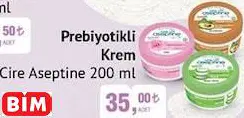 CİRE ASEPTİNE PREBİYOTİKLİ KREM